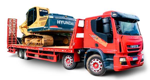Transporte de Máquinas Pesadas em Suzano